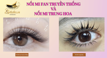 Nối Mi Fan Truyền Thống – Giải Pháp Bền Lâu Hơn Nối Mi Kiểu Trung Hoa