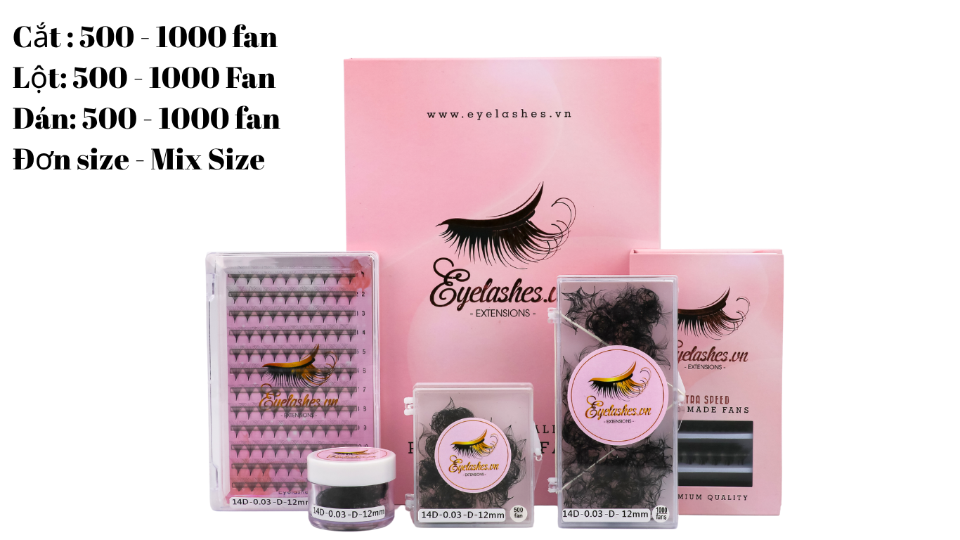 Mi fan sẵn - Sản phẩm tại VNLASHES thiết kế sang trọng tối ưu.